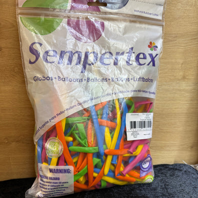 Ballons Sempertex 260S - Fashion Tropical (Sachet de 100)
